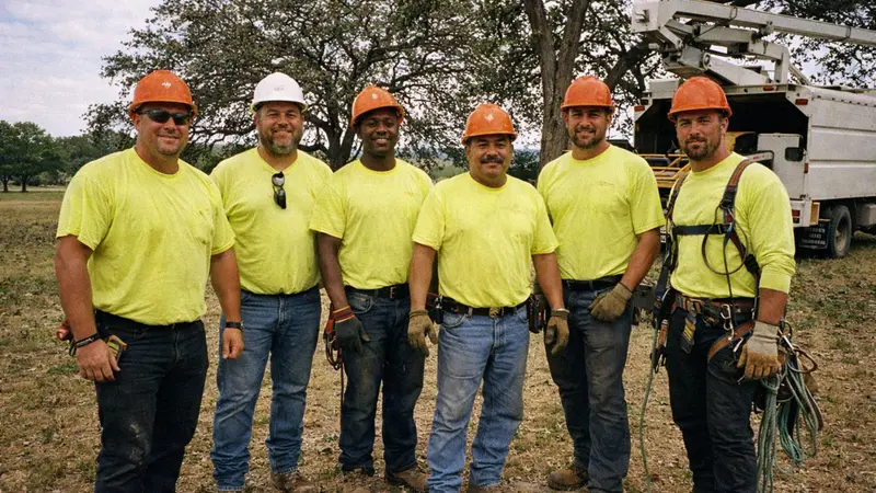 Arias Tree Trimming team in San Antonio